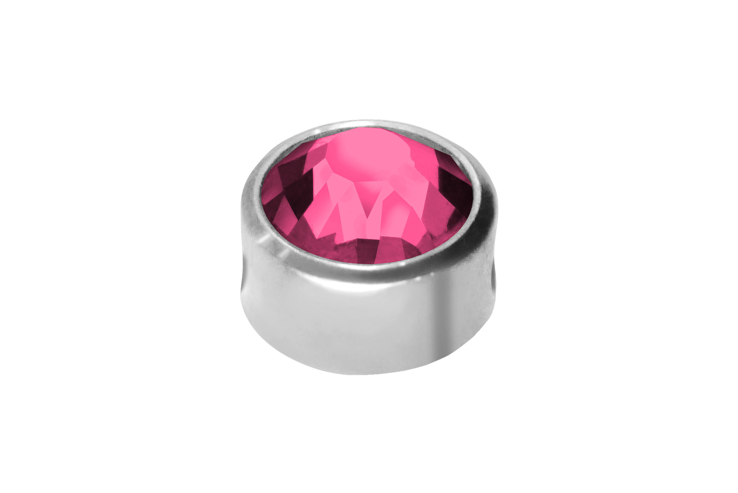 Titan Klemmdisc KRISTALL von Piercingline